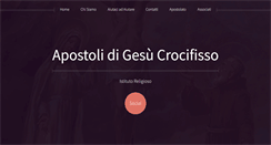 Desktop Screenshot of agcrocifisso.net